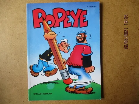 adv0823 popeye spelletjesboek - 0
