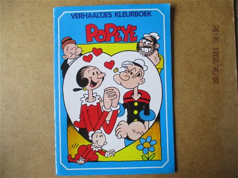 adv0826 popeye verhaaltjes kleurboek - 0