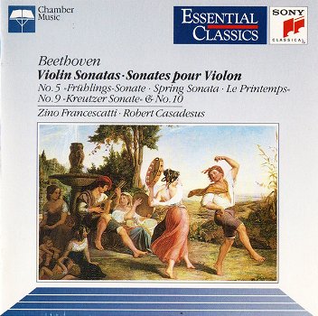 Zino Francescatti - Beethoven, Robert Casadesus – Violin Sonatas No. 5 