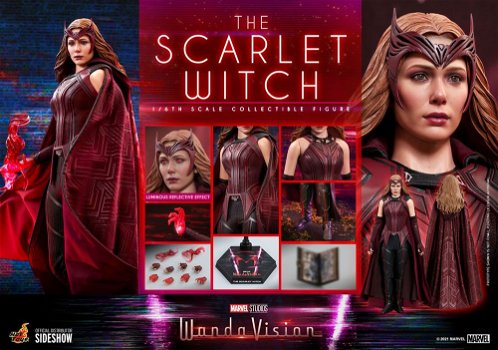 Hot Toys Wandavision The Scarlet Witch TMS036 - 0