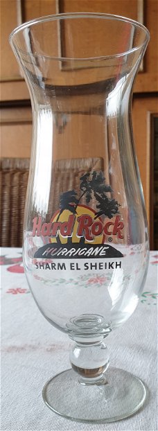 Hard Rock Café bierglas Egypte - Sharm-el-Sheik "Hurricane" 