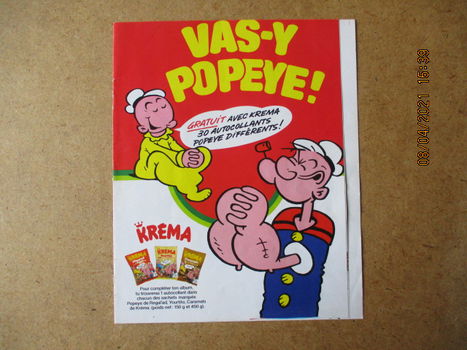 adv0843 popeye plaatjes verzamelen - 0