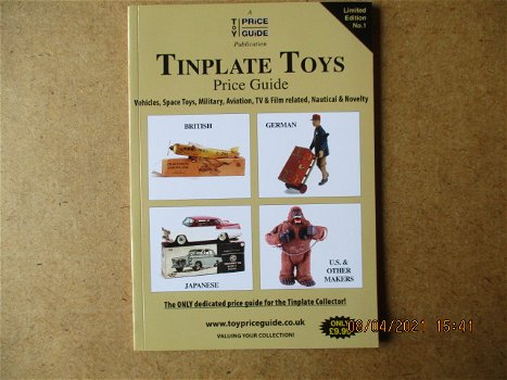 adv0859 tinplate toys price guide - 0