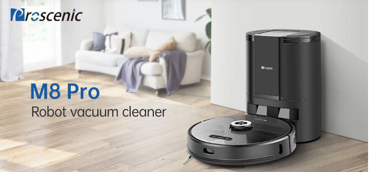Proscenic M8 Pro Smart Robot Vacuum Cleaner - 0