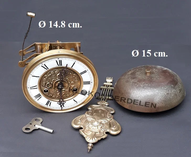 = Regulateur uurwerk = Pheilkreuz =44393 - Afbeelding 2