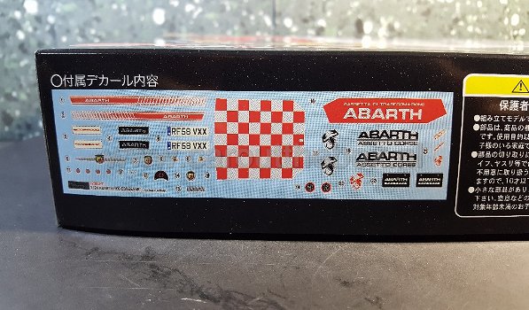 Abarth Essesse 1:24 Fujimi - 2