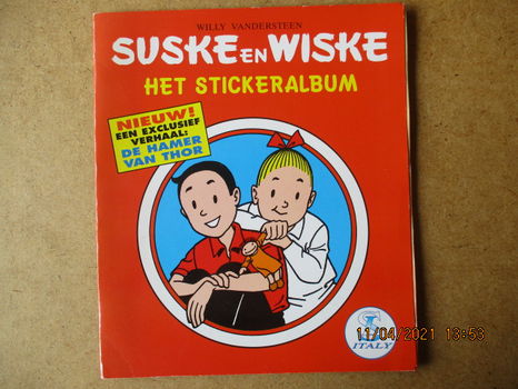 adv0962 suske en wiske stickeralbum - 0