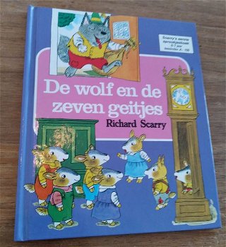 De wolf en de zeven geitjes Richard Scarry - 0