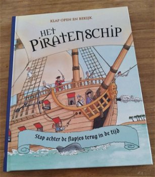 Klap open en bekijk Het Piratenschip flapjesboek - 0