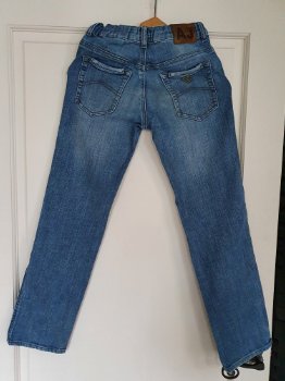 Armani blauwe jeans maat 11/146 - 1