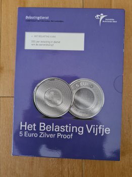 2006 Het belasting Vijfje Proof in Blister € 24,95 - 1