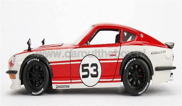 Datsun 240Z 1972 Rood 1:24 Jada - 0