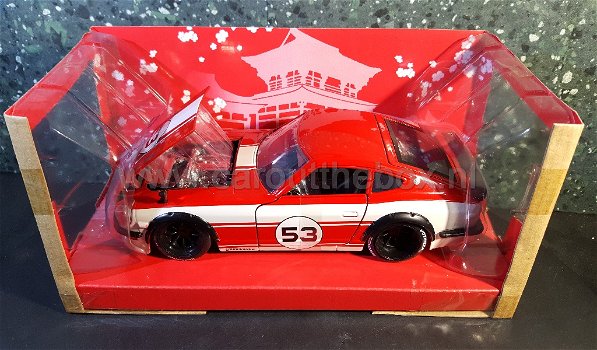 Datsun 240Z 1972 Rood 1:24 Jada - 4