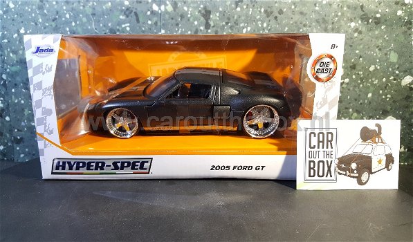 Ford GT 2005 grijs 1:24 Jada - 1