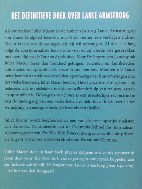 De leugens van Lance - Juliet Macur - Afbeelding 3