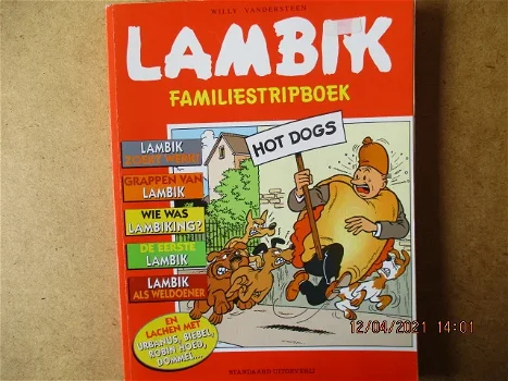 adv1019 lambik familiestripboek - 0