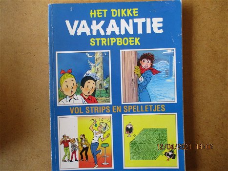 adv1025 suske en wiske dikke vakantie stripboek - 0