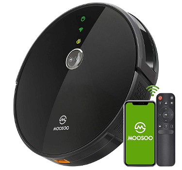 MOOSOO RT30 Smart Robot Vacuum Cleaner 2 in 1 Vacuuming - 0