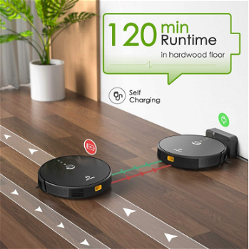 MOOSOO RT30 Smart Robot Vacuum Cleaner 2 in 1 Vacuuming - 7