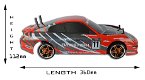 RC auto HSP Flying Fish Porsche rood 2.4 GHZ RTR - 3 - Thumbnail