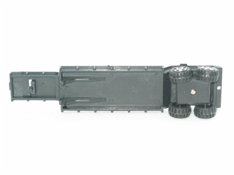 Plastic Flatbed Trailer - Zwart - 3