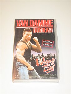 VHS Lionheart / Wrong Bet - Jean-Claude Van Damme - Special Edition