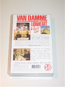 VHS Lionheart / Wrong Bet - Jean-Claude Van Damme - Special Edition - 1