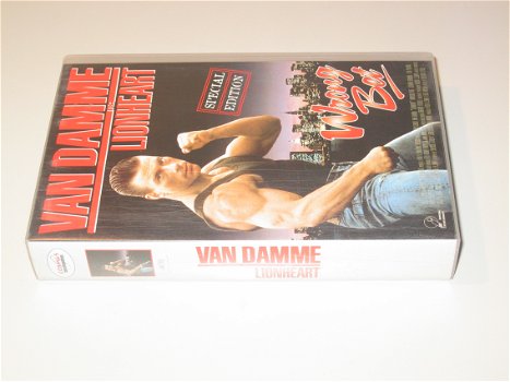 VHS Lionheart / Wrong Bet - Jean-Claude Van Damme - Special Edition - 2