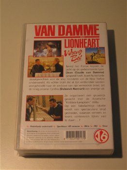 VHS Lionheart / Wrong Bet - Jean-Claude Van Damme - Special Edition - 6