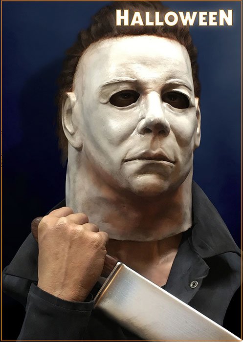 HCG Exclusive Michael Myers Life-Size Bust - Afbeelding 4