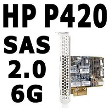 HP Smart Array P420 SAS SATA RAID 6G Controller, Gen8 8-Port