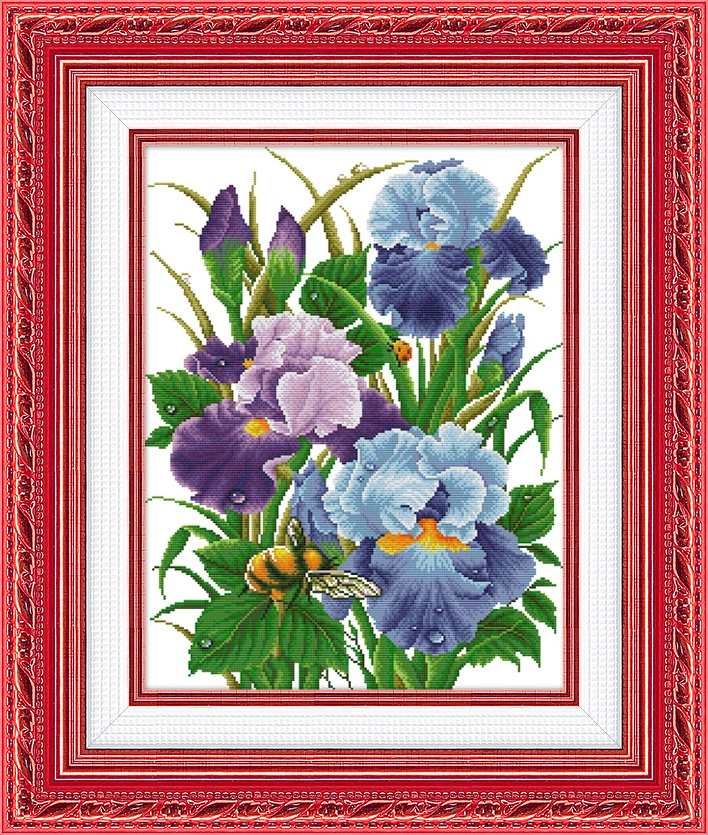 # Compleet borduurpakket; Morning dew # - nr. 1