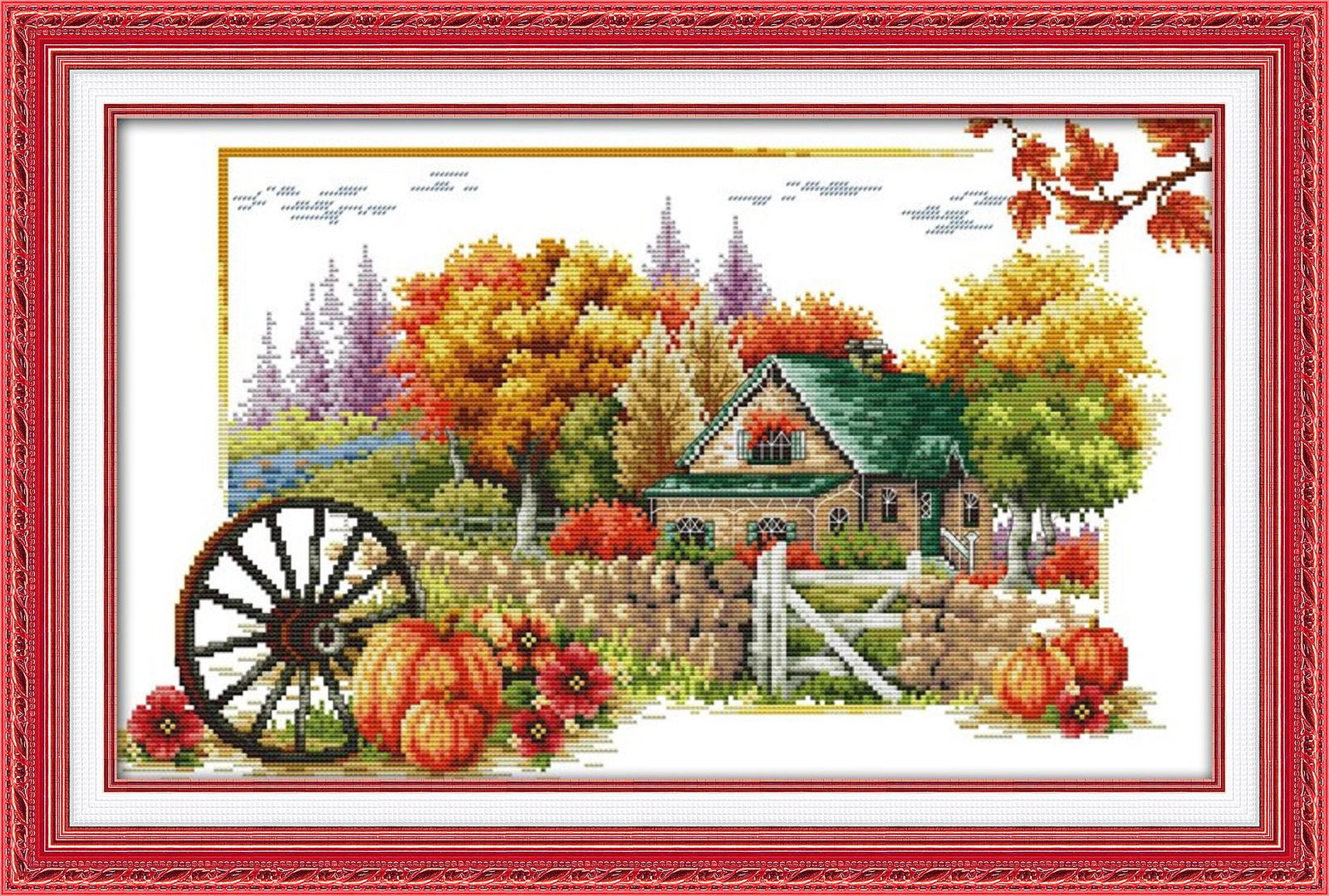 # Compleet borduurpakket; Autumn # - nr. 1