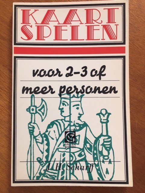 Kaartspelen voor 2-3 of meer personen - Scharff - nr. 1