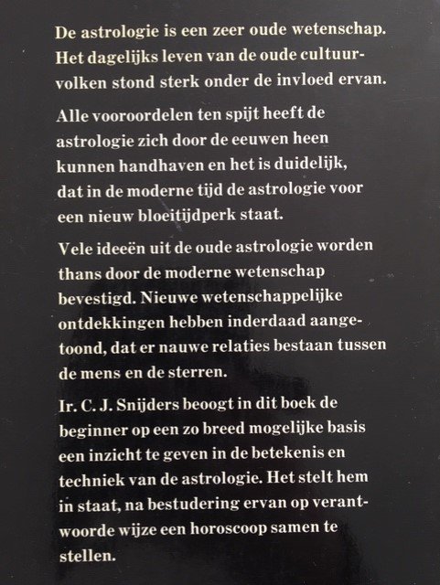 Beginselen der astrologie - Ir. C.J. Snijders - Afbeelding 2