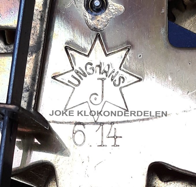 = Regulateur uurwerk = Junghans 6.14 =44434 - Afbeelding 6