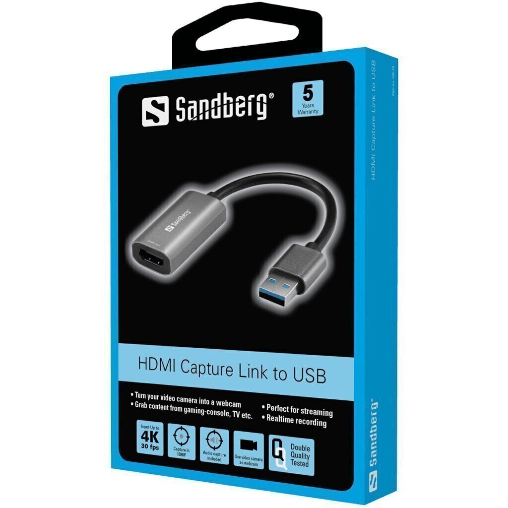 HDMI Capture Link to USB HDMI-ingangspoort voor uw hoogwaardige camcorder tot 4K. - Afbeelding 4