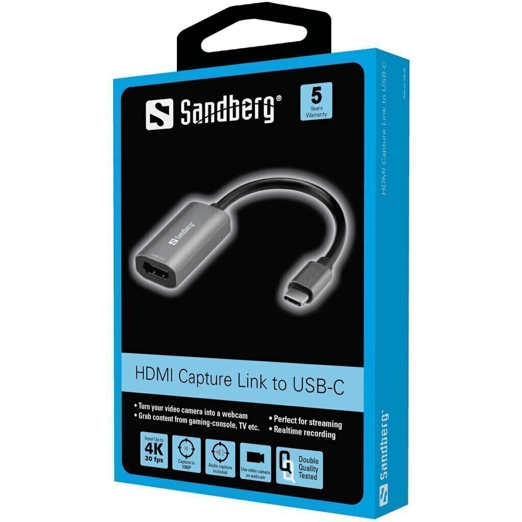 HDMI Capture Link to USB-C HDMI-ingangspoort voor uw hoogwaardige camcorder tot 4K. - Afbeelding 4