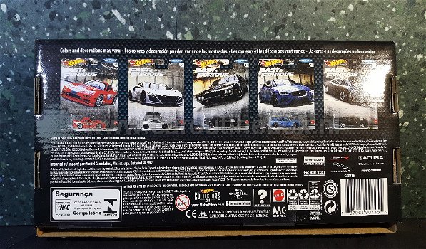 Hotwheels Fast & Furious serie in doos set 2 1:64 Hotwheels - 4