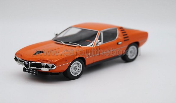 1970 Alfa Romeo Montreal oranje 1:18 KK Scale - 1