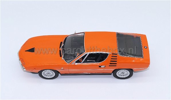 1970 Alfa Romeo Montreal oranje 1:18 KK Scale - 3