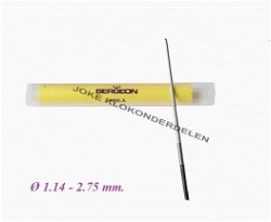 = Bergeon ruimers zonder heft = 12 stuks =41026