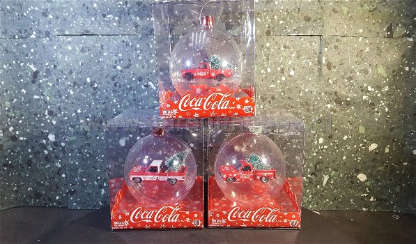 Kerstbal met auto COCA COLA 1:64 M2 - 3