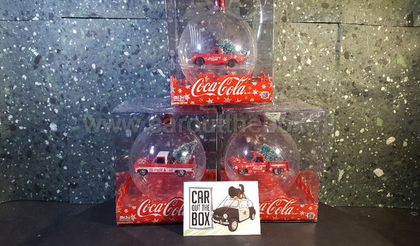 Kerstbal met auto COCA COLA 1:64 M2 - 4