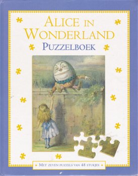 Alice in Wonderland. Puzzelboek - 0