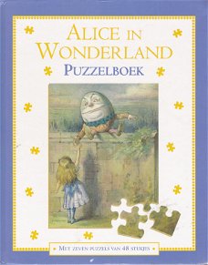 Alice in Wonderland. Puzzelboek