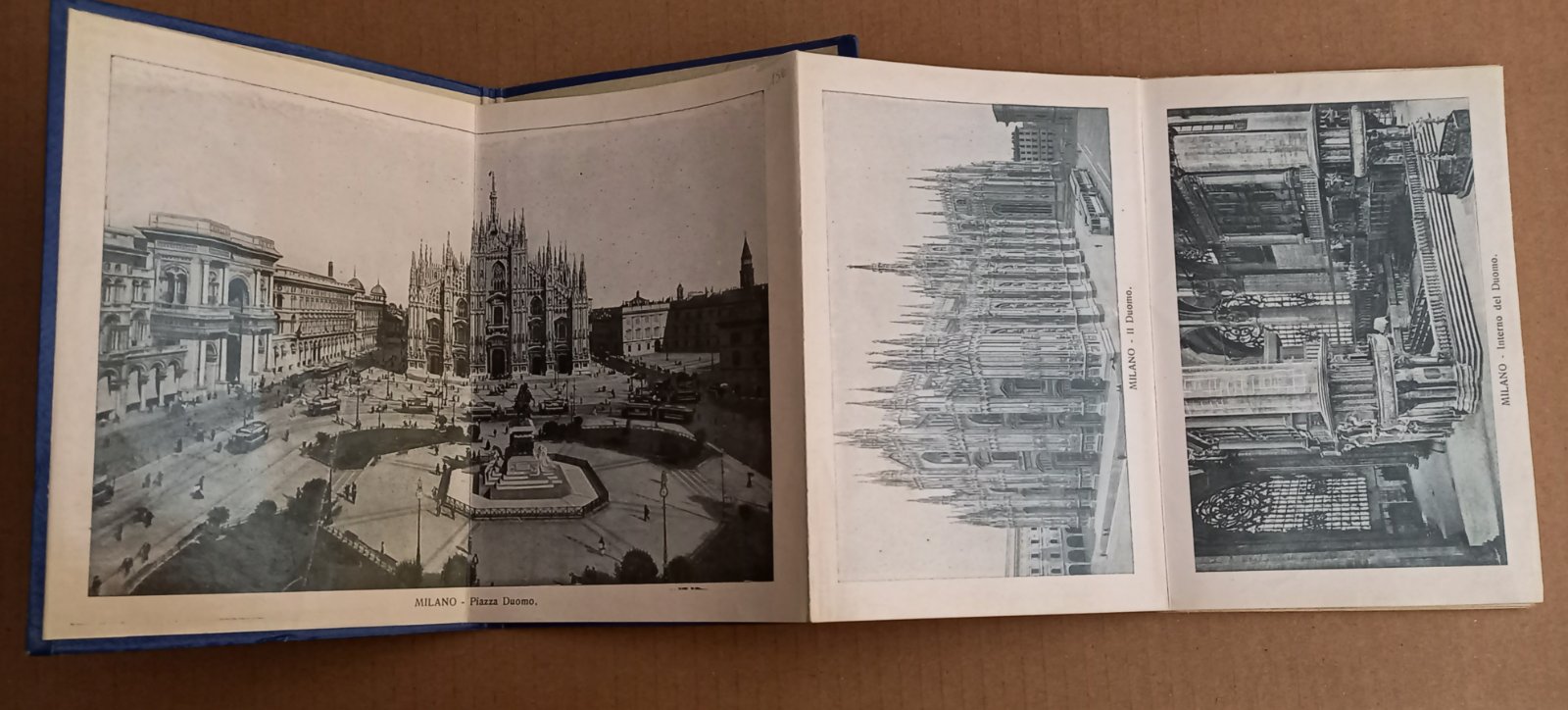 R11603 Ricordo di Milan - Leporello Milaan Italië 32 Vedute - Afbeelding 2