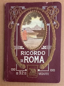 11562 Ricordo di Roma 32 Vedute Leporello Rome Italië - 0