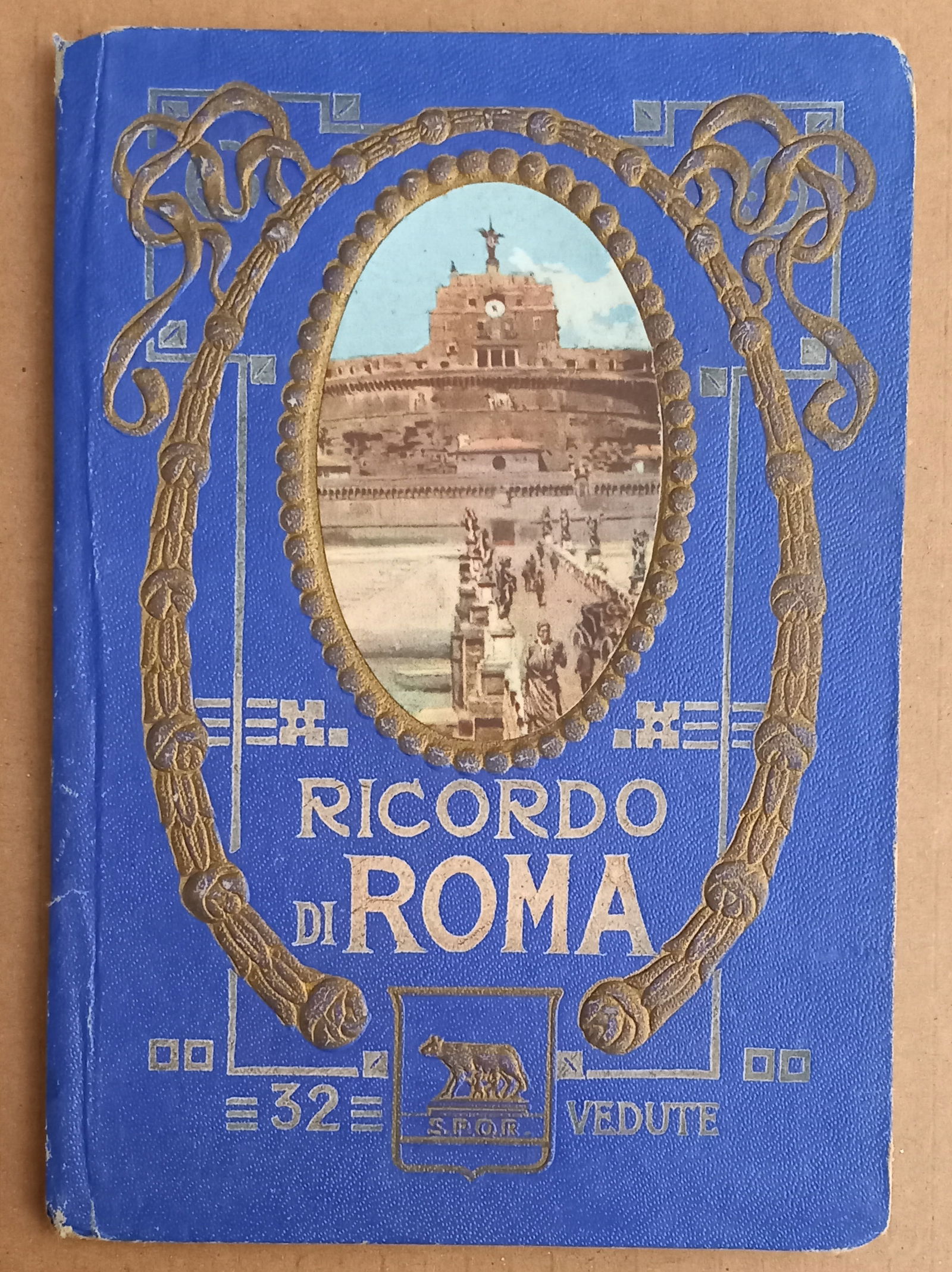 11590 Ricordo di Roma 32 Vedute Leporello Rome Italië - nr. 1