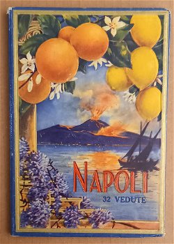 11579 Ricordo di Napoli 32 Vedute Leporello Napels Italië - 0